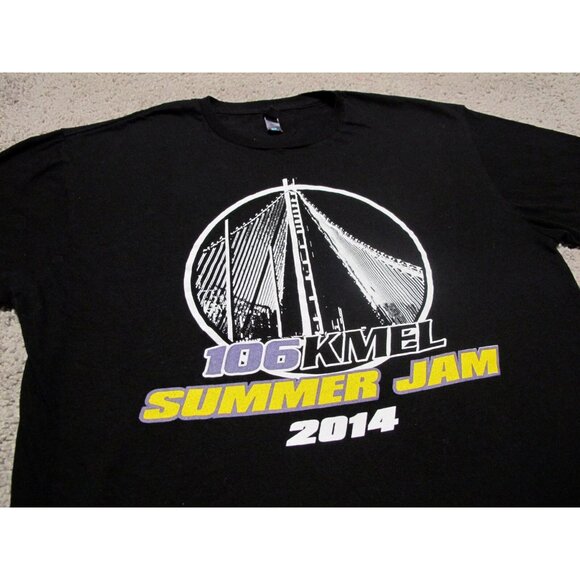 106 KMEL Summer Jam 2014 VTG concert t-shirt men's sz M kendrick lamar yg t-pain - Picture 1 of 6